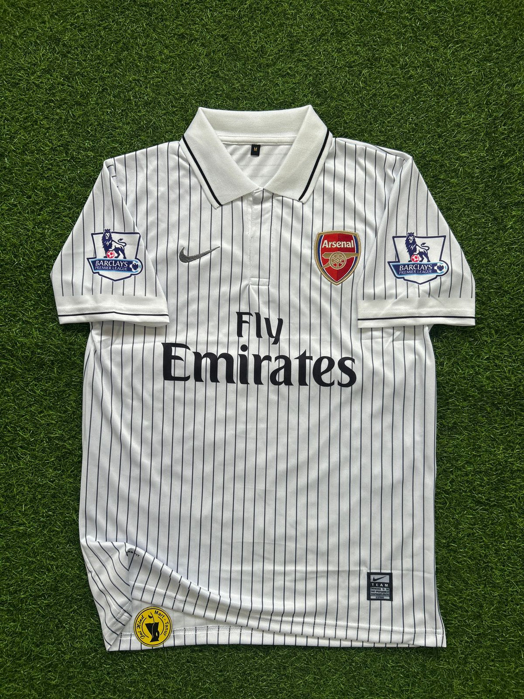 ARSENAL 2009-10 THIRD KIT, HALFSLEEVE POLO EMBROIDERY