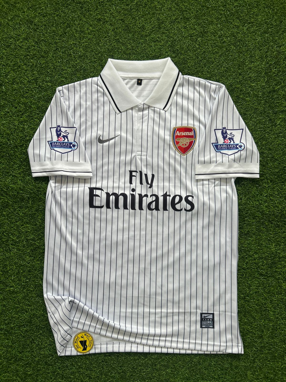 ARSENAL 2009-10 THIRD KIT, HALFSLEEVE POLO EMBROIDERY