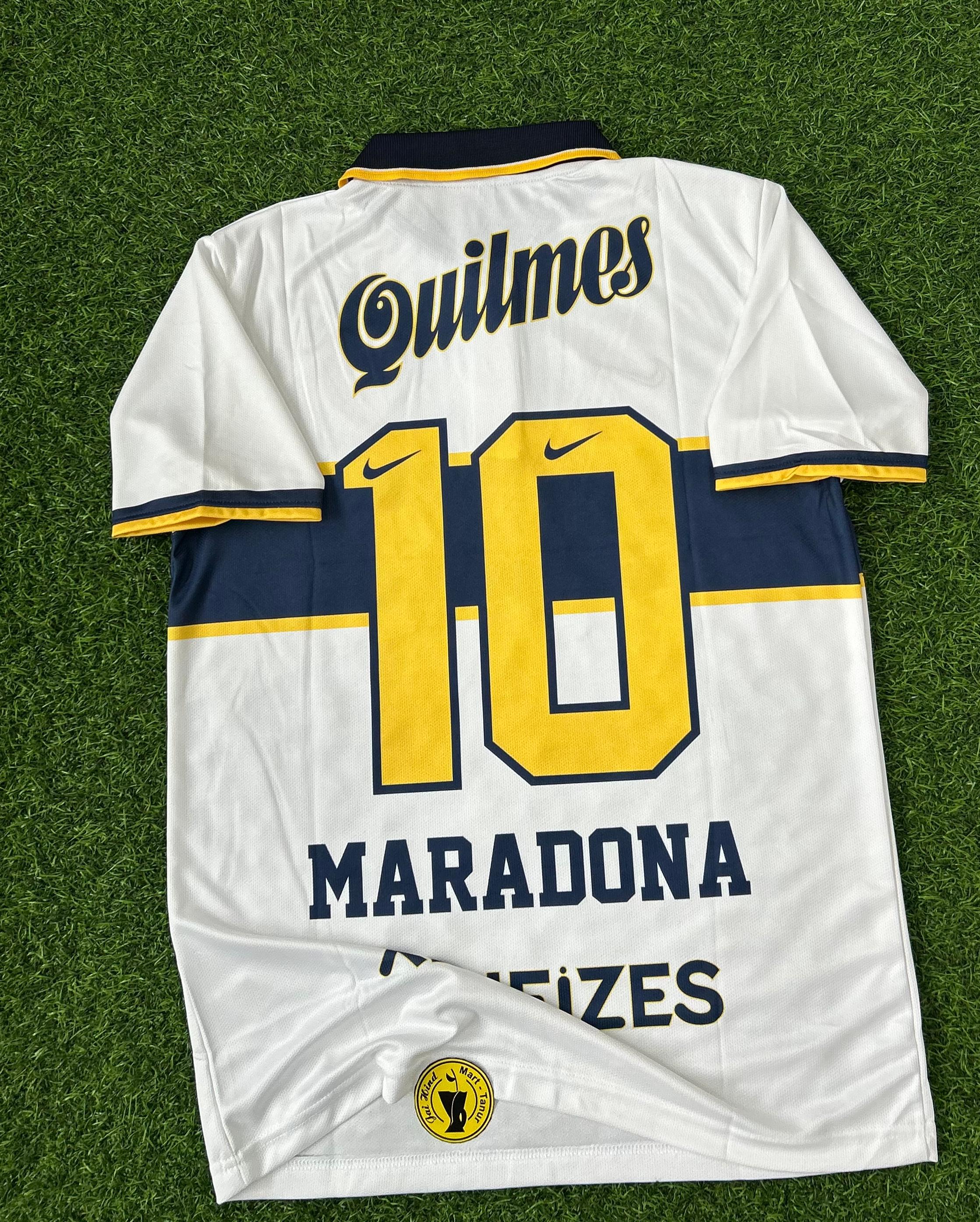 BOCA JUNIORS 1996-97 AWAY KIT, HALFSLEEVE POLO EMBROIDERY