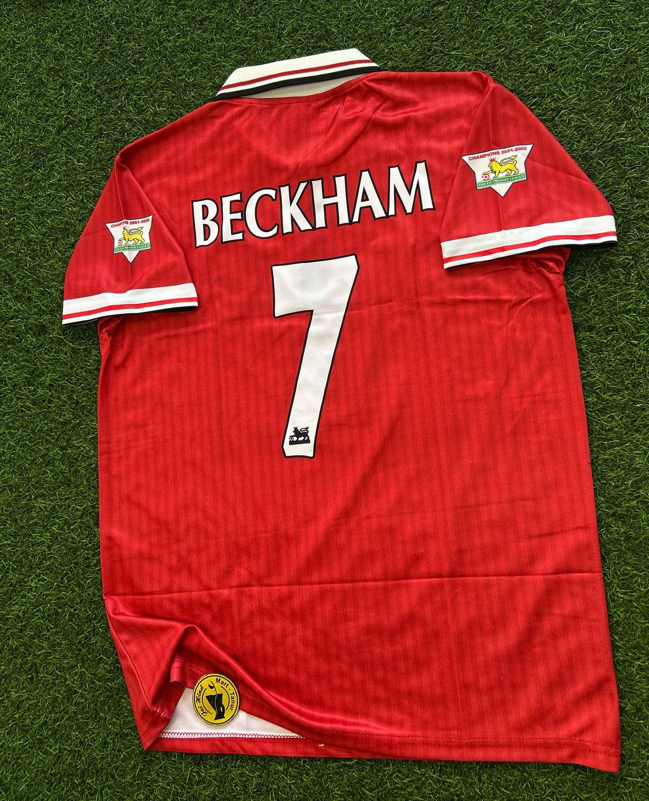 MAN UNITED 1999 HOME KIT, HALFSLEEVE POLO EMBROIDERY (ZIP)