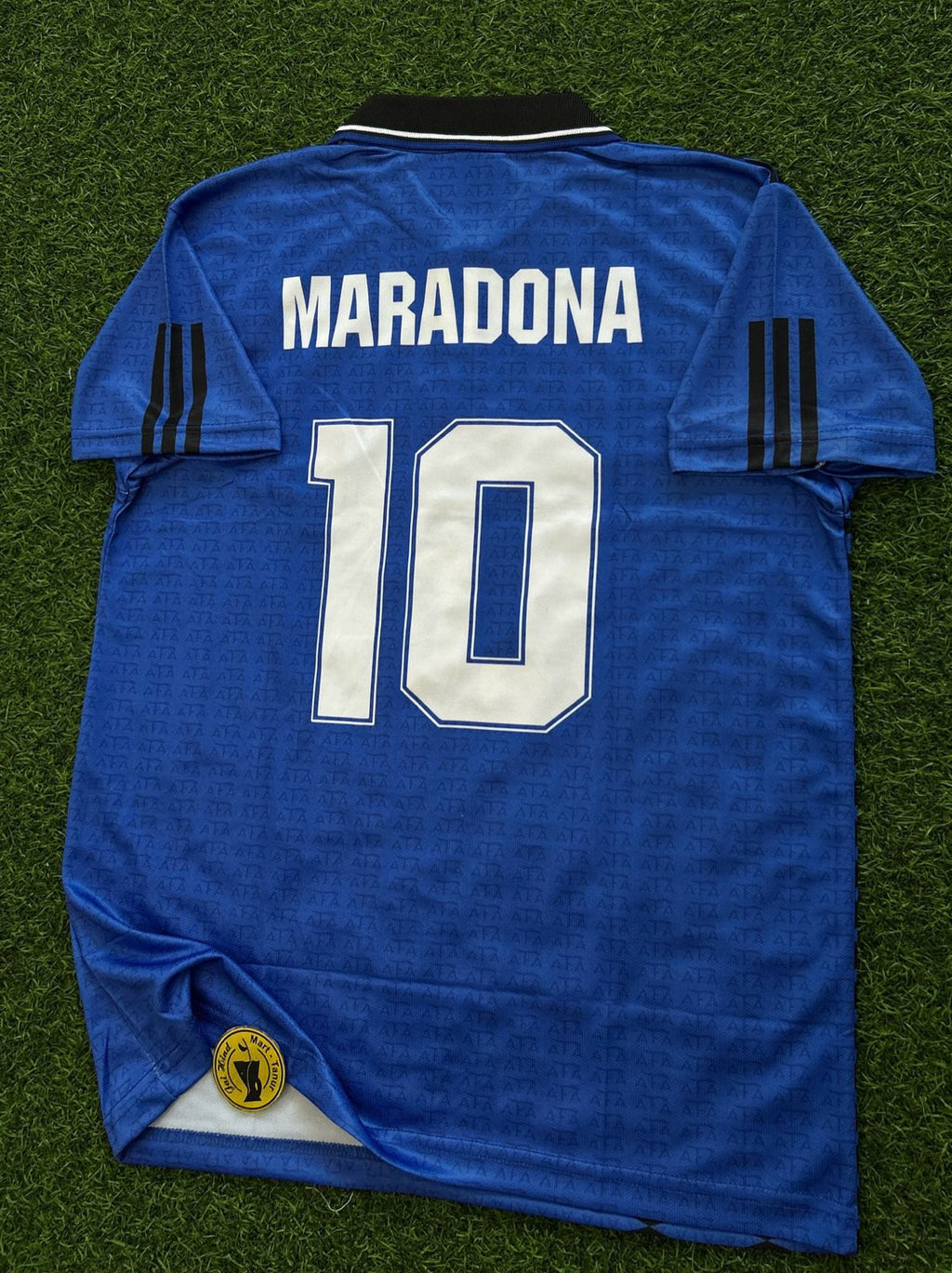 ARGENTINA 1994 AWAY KIT, HALFSLEEVE POLO EMBROIDERY