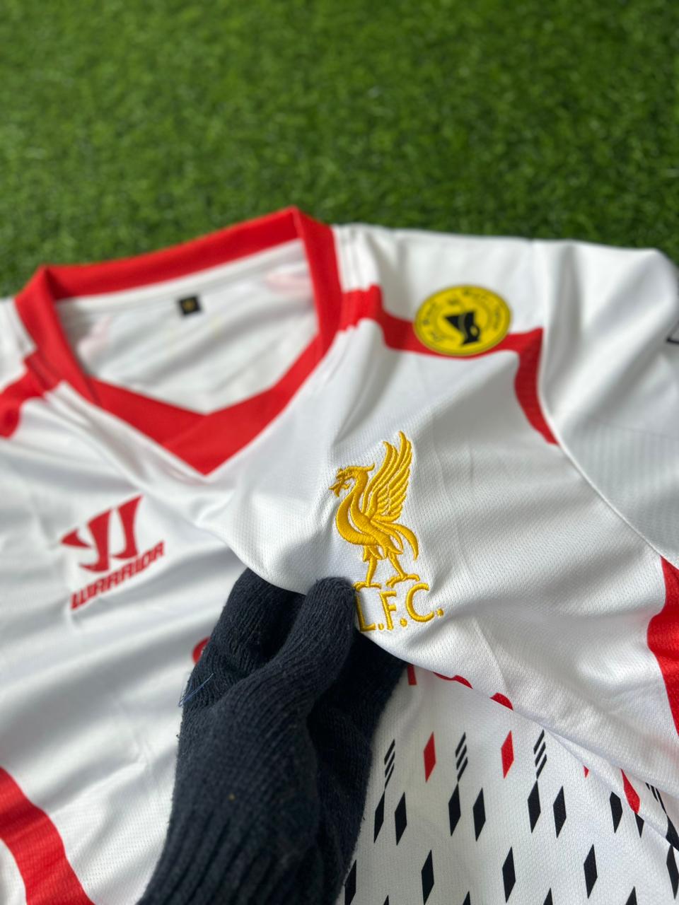 LIVERPOOL 2013-14 AWAY KIT, HALFSLEEVE EMBROIDERY (OG NECK)