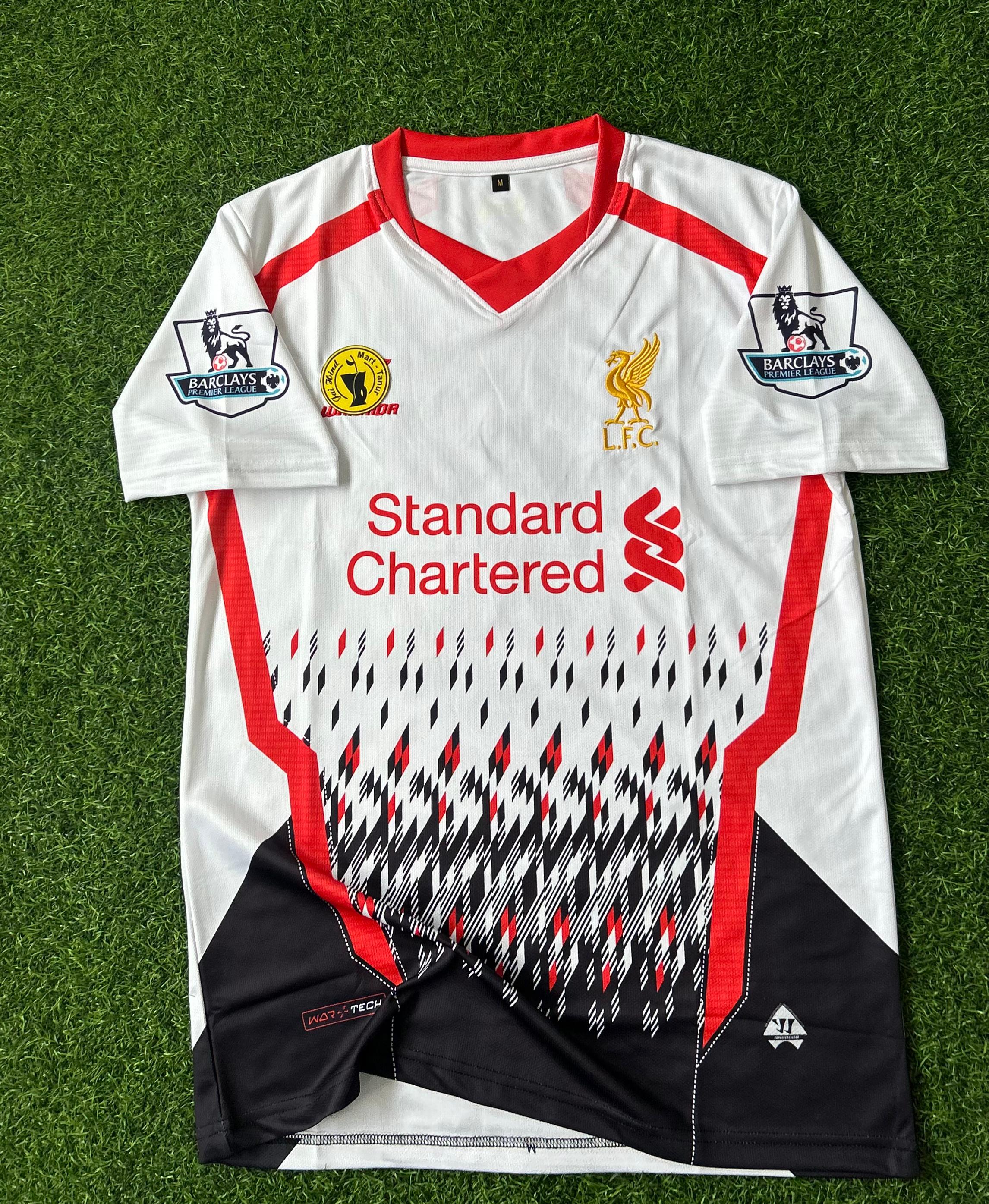 LIVERPOOL 2013-14 AWAY KIT, HALFSLEEVE EMBROIDERY (OG NECK)