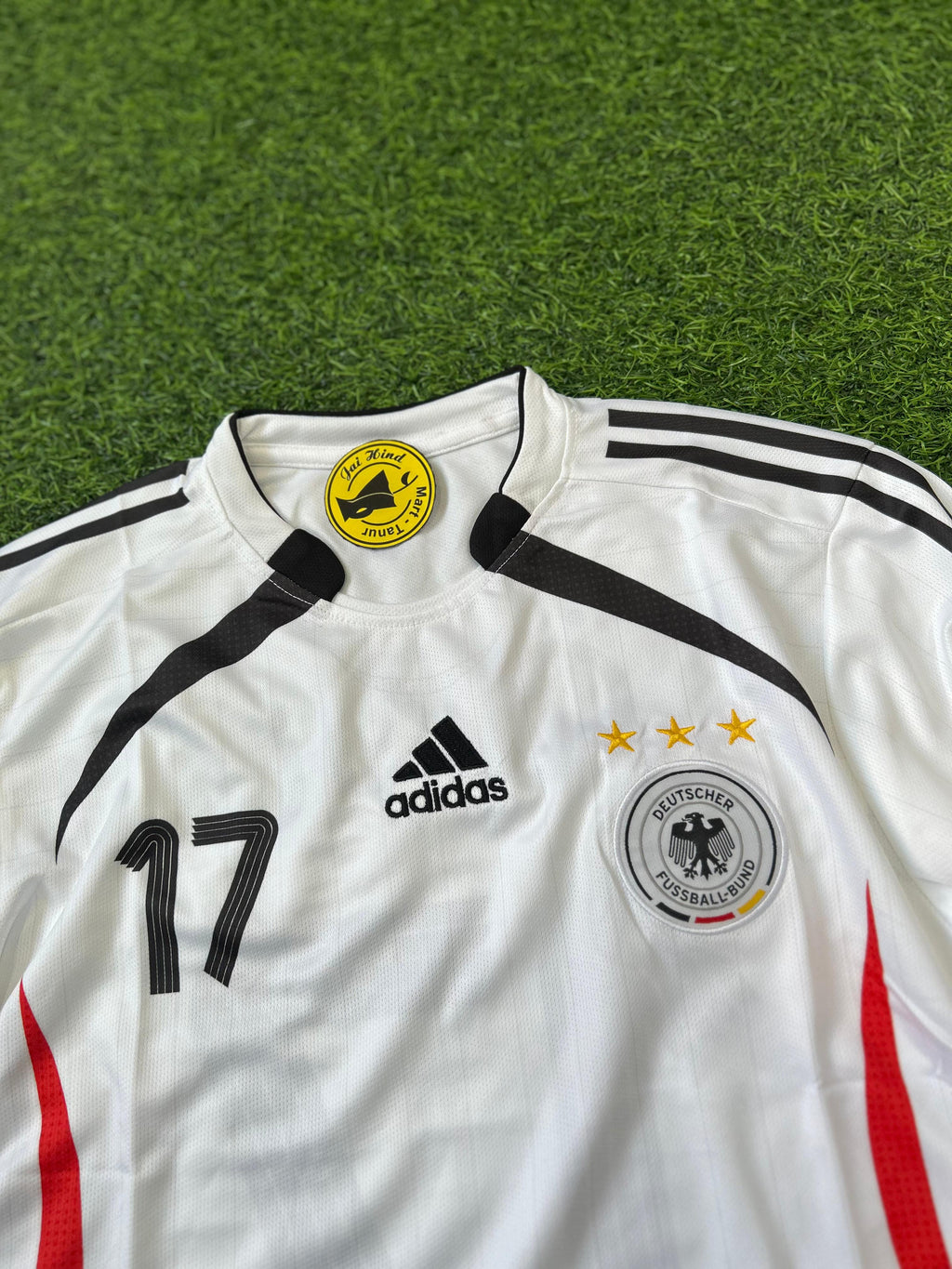 GERMANY 2006 HOME KIT, HALFSLEEVE EMBROIDERY (OG NECK)
