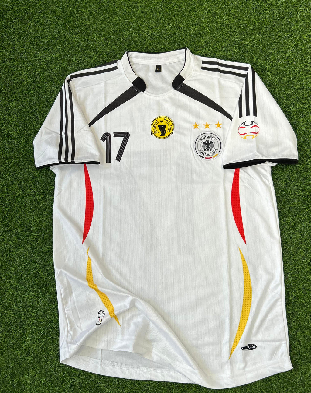 GERMANY 2006 HOME KIT, HALFSLEEVE EMBROIDERY (OG NECK)