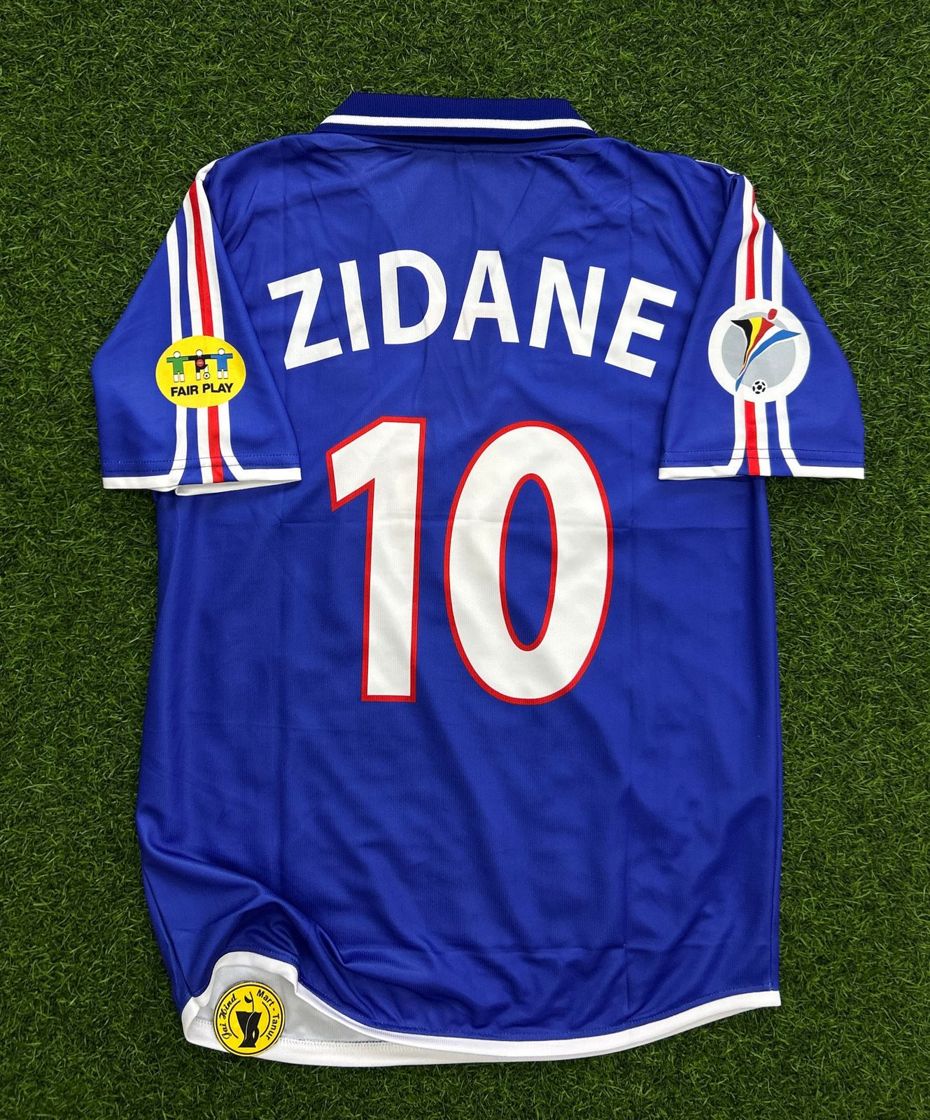 FRANCE 2000-01 HOME KIT, HALFSLEEVE POLO EMBROIDERY