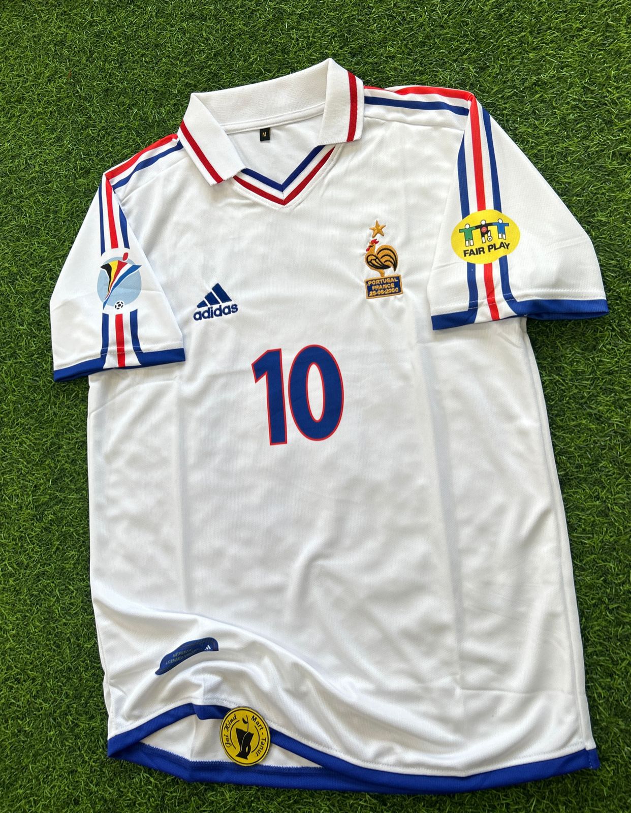 FRANCE 2000 AWAY KIT, HALFSLEEVE POLO EMBROIDERY