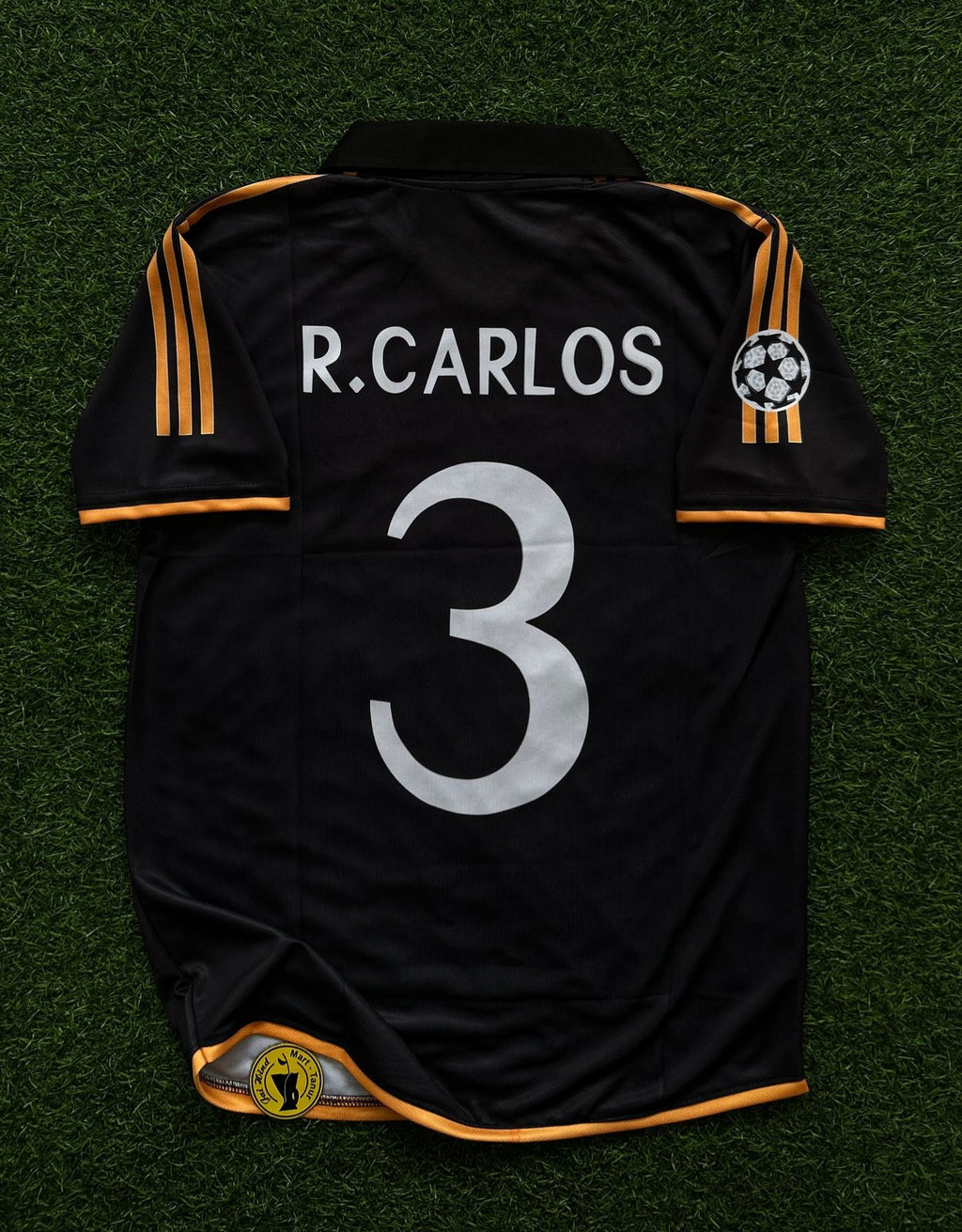 REAL MADRID 1999-00 AWAY KIT, HALFSLEEVE POLO EMBROIDERY