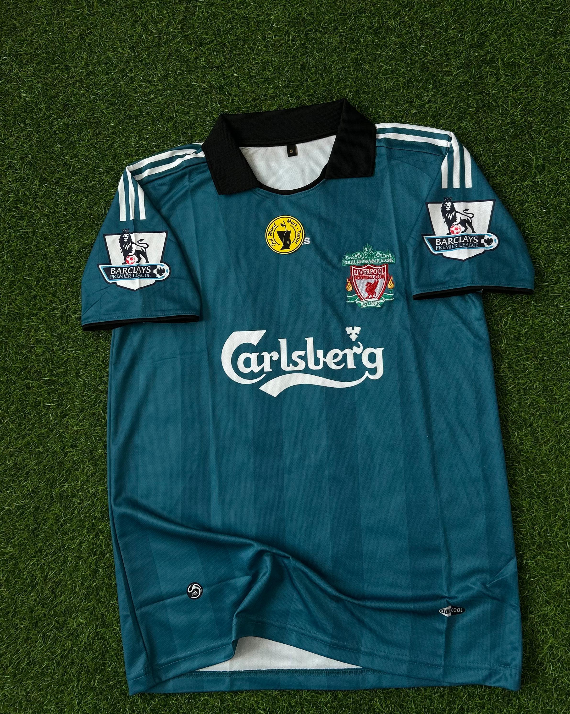 LIVERPOOL 2008-09 THIRD KIT,HALFSLEEVE POLO EMBROIDERY