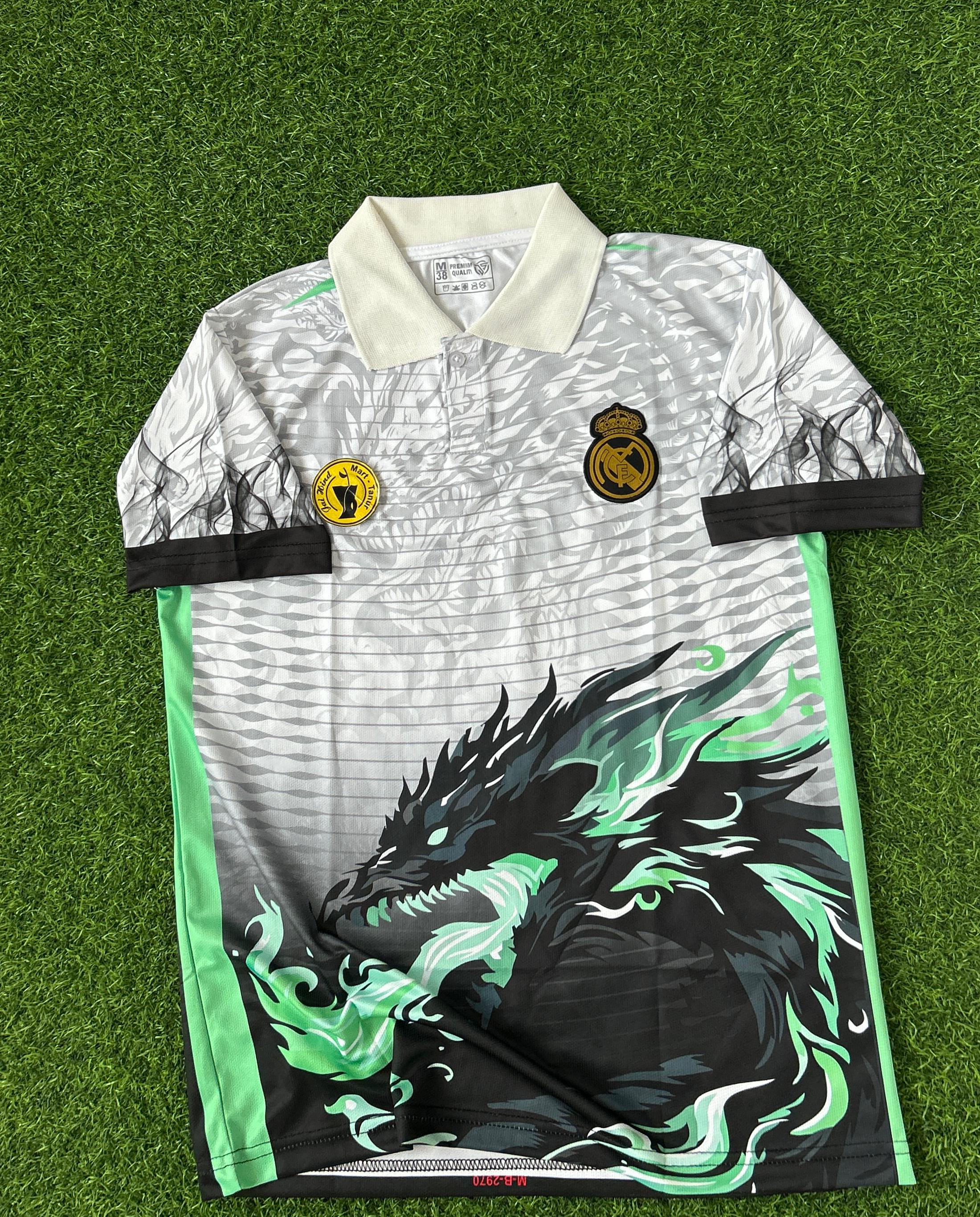 REAL MADRID SPECIAL EDITION, HALFSLEEVE POLO EMBROIDERY
