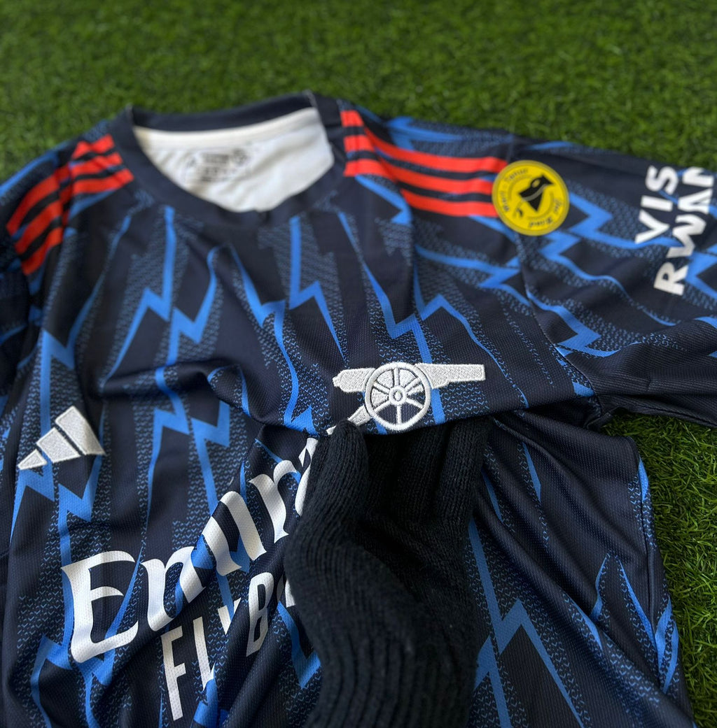 ARSENAL 2025-26 SEASON AWAY KIT, HALFSLEEVE EMBROIDERY