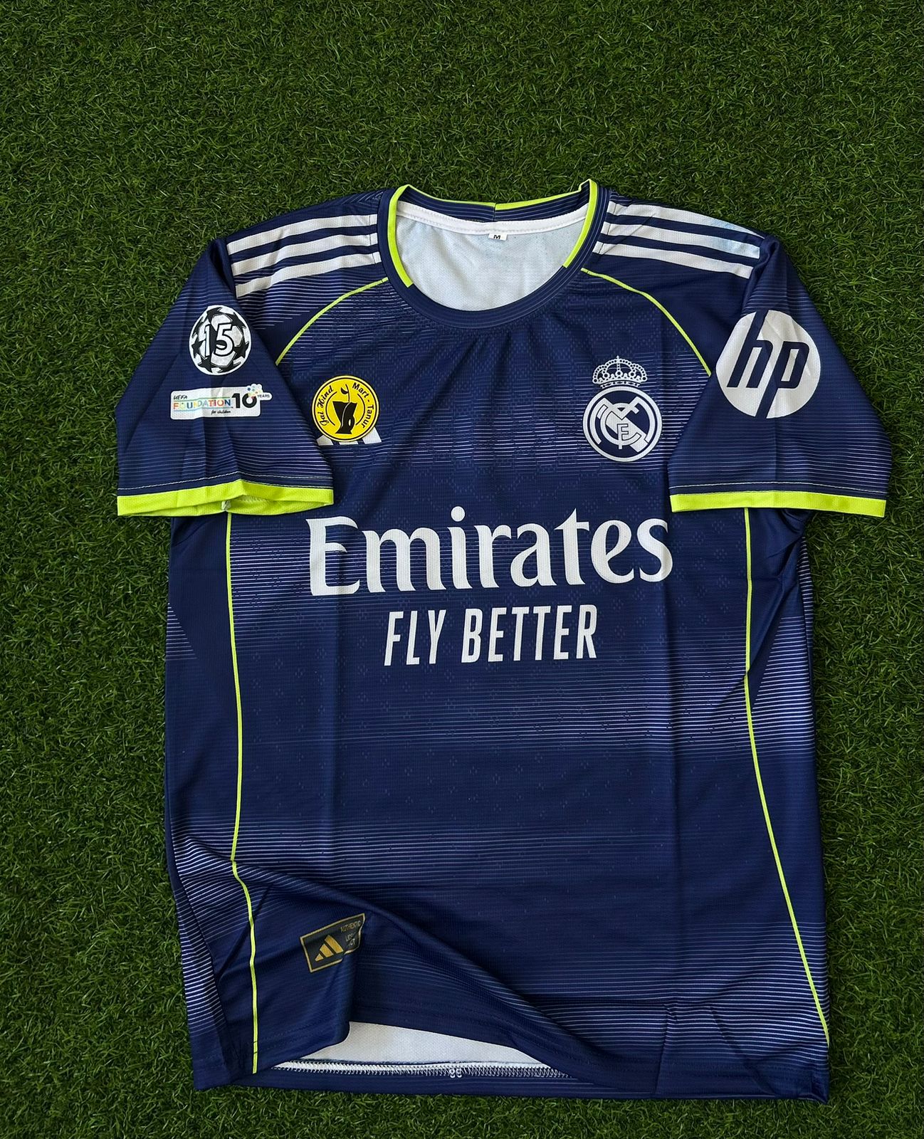 REAL MADRID 2025-26 SEASON AWAY KIT ,HALFSLEEVE SUBLIMATION