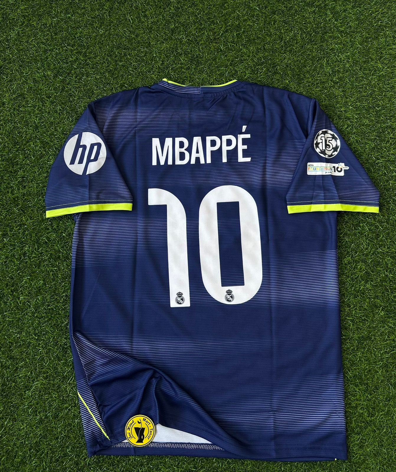 REAL MADRID 2025-26 SEASON AWAY KIT ,HALFSLEEVE SUBLIMATION