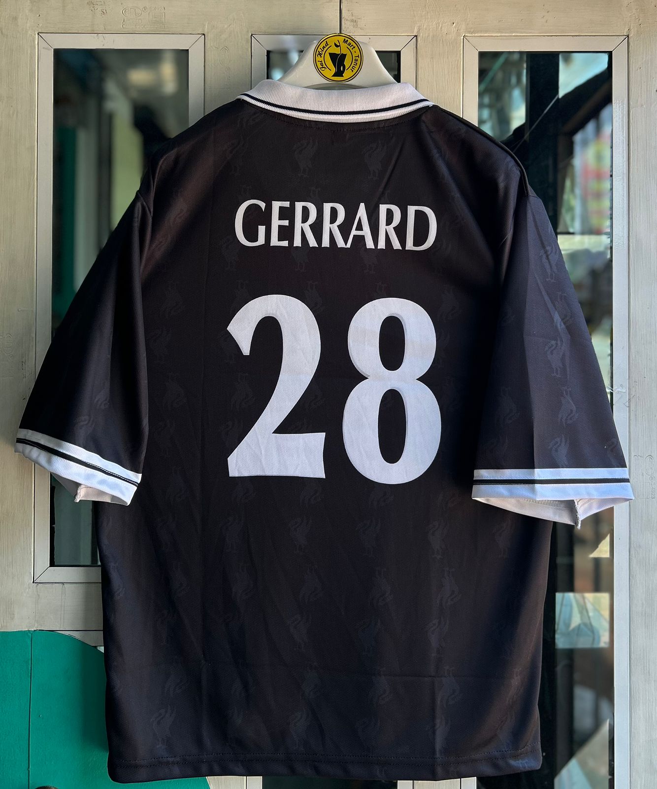 LIVERPOOL 1996-97 THIRD KIT, FIVESLEEVE POLO EMBROIDERY