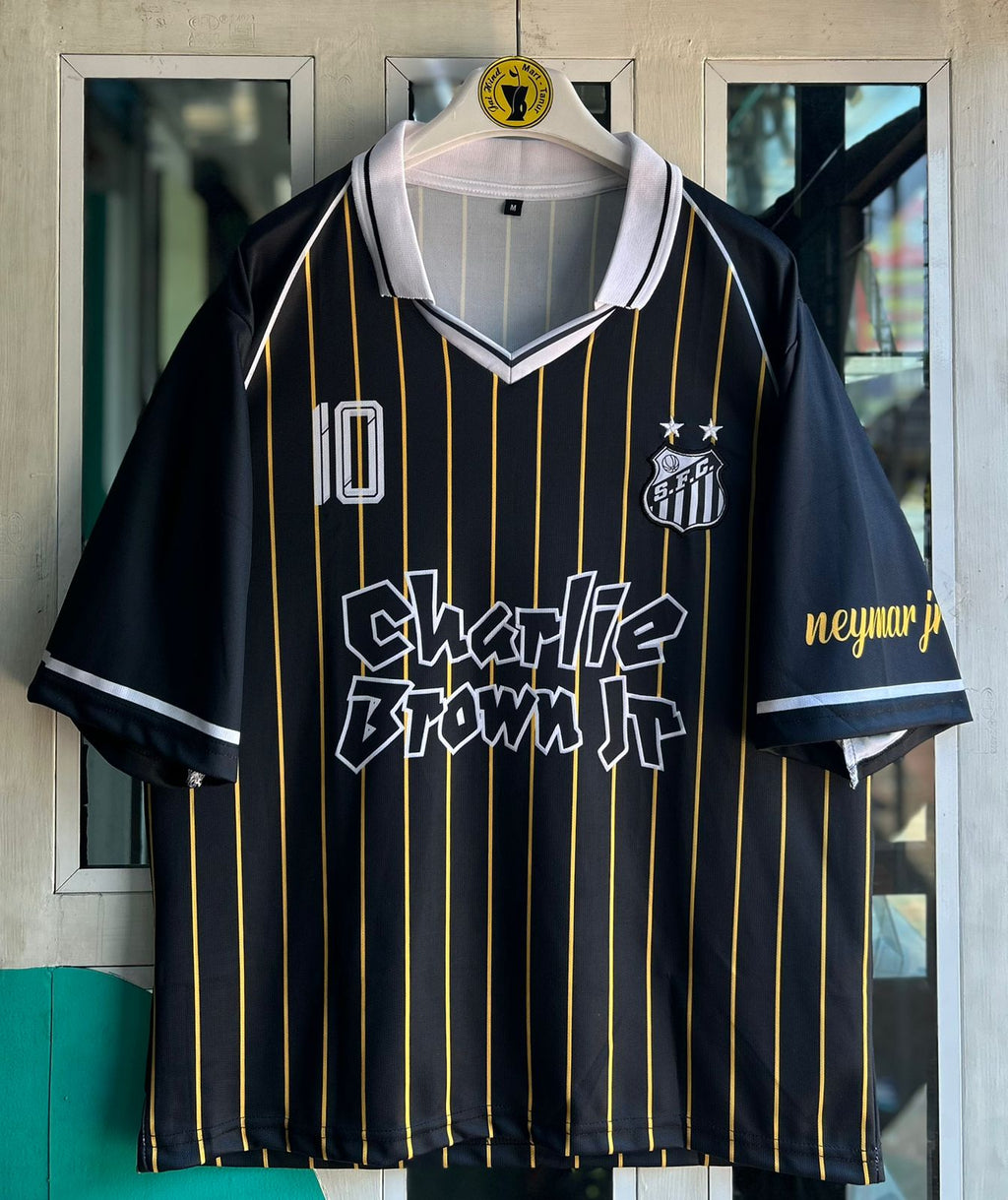 SANTOS FC CHARLIE BROWN JR'SPECIAL EDITION, FIVESLEEVE POLO EMBROIDERY