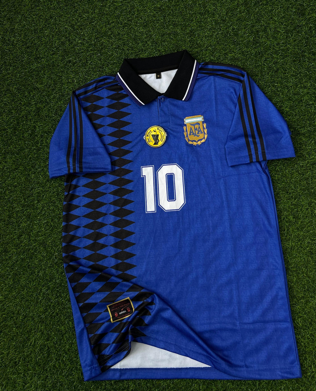 ARGENTINA 1994 AWAY KIT, HALFSLEEVE POLO EMBROIDERY