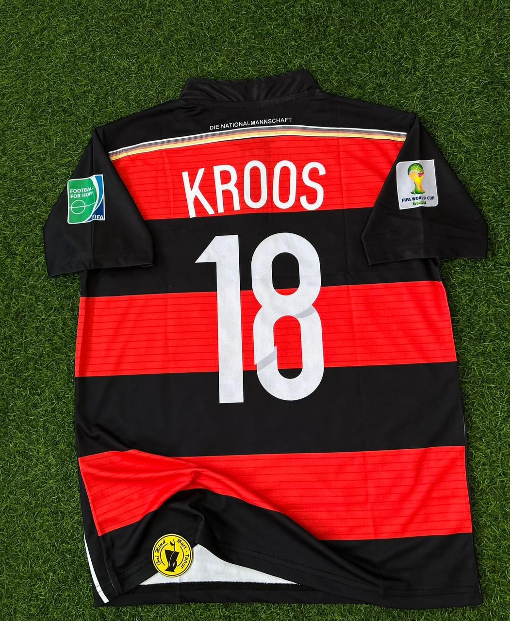 GERMANY 2014 WORLD CUP AWAY KIT, HALFSLEEVE EMBROIDERY