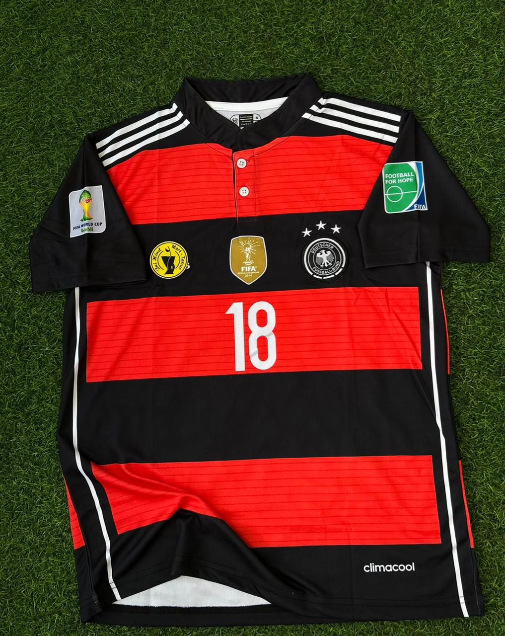 GERMANY 2014 WORLD CUP AWAY KIT, HALFSLEEVE EMBROIDERY
