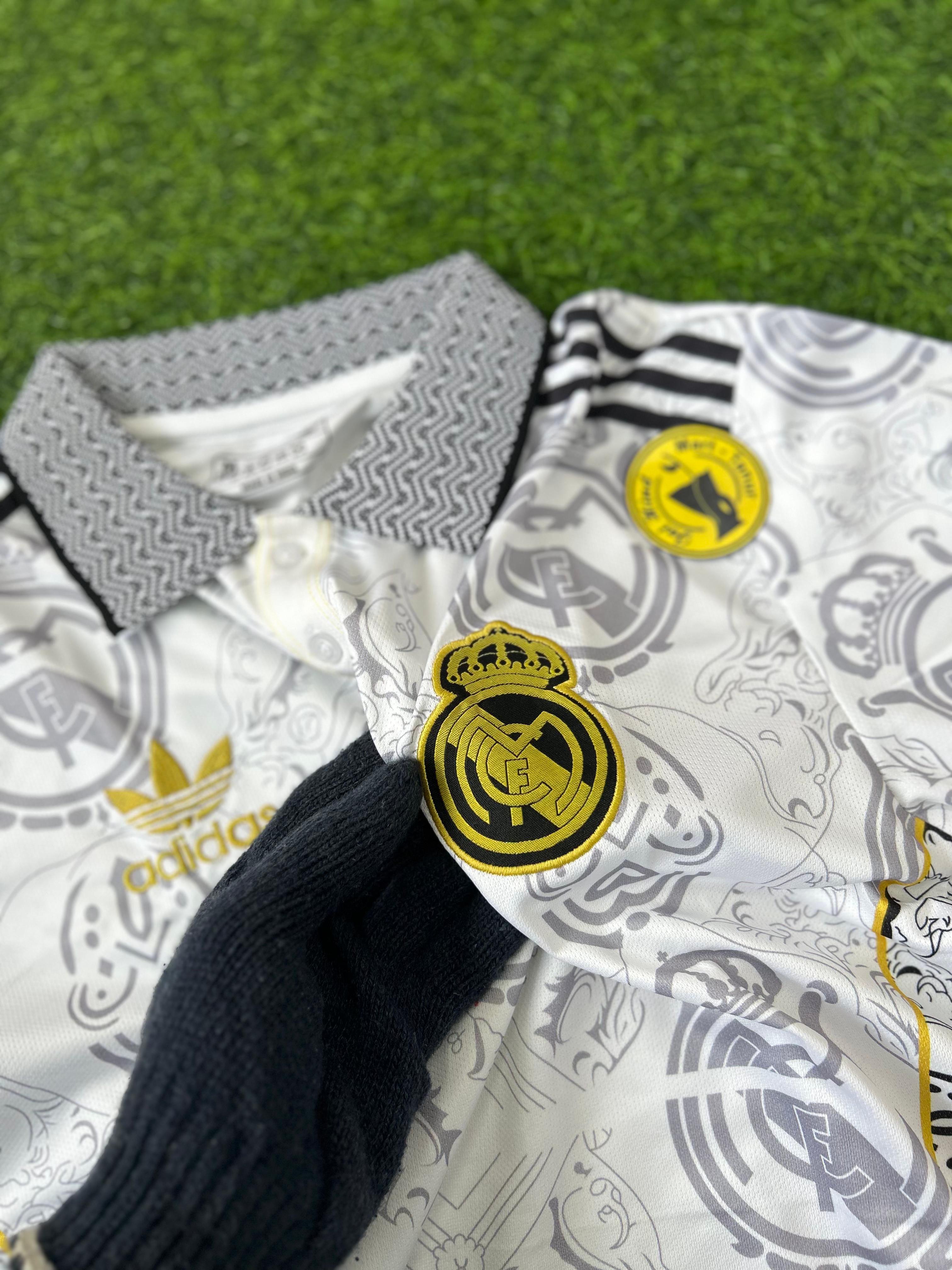 REAL MADRID SPECIAL KIT, HALFSLEEVE POLO EMBROIDERY