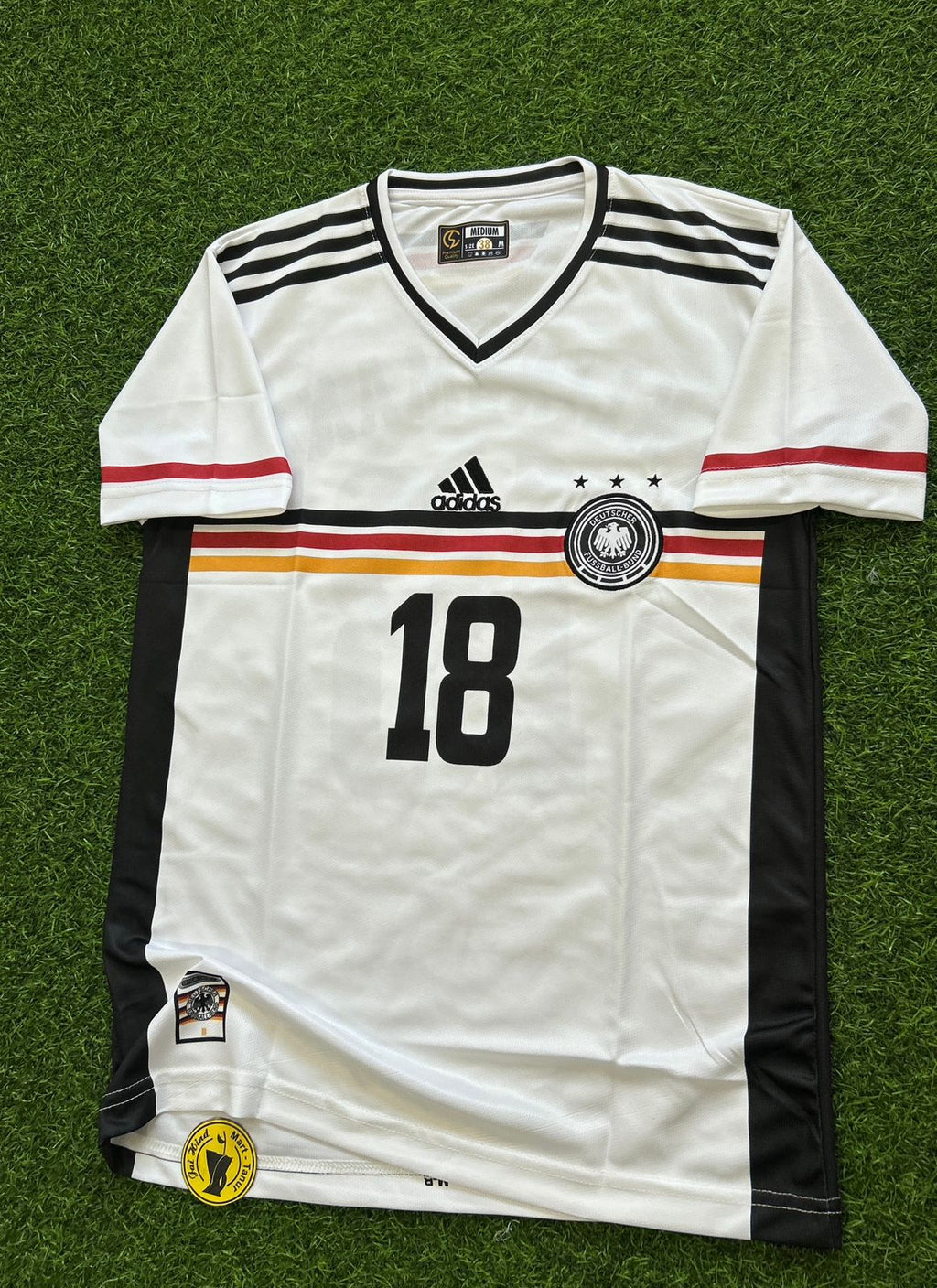 GERMANY 1998 HOME KIT, HALFSLEEVE EMBROIDERY