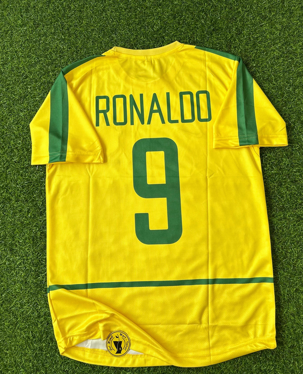 BRAZIL X STUSSY LIMITED EDITION 2002 HOME KIT, HALFSLEEVE EMBROIDERY