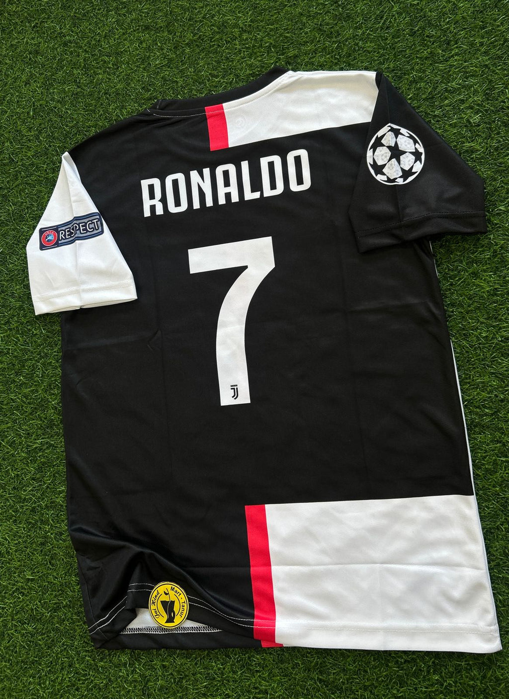 JUVUNTUS 2019-20 HOME KIT, HALFSLEEVE EMBROIDERY