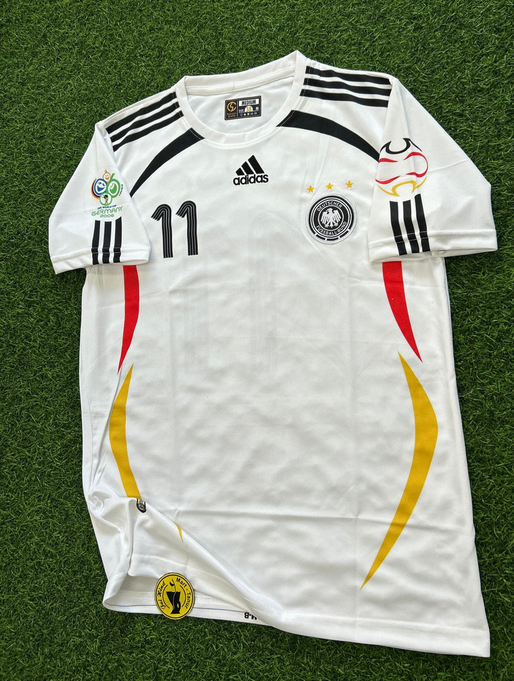 GERMANY 2006 HOME KIT, HALFSLEEVE EMBROIDERY