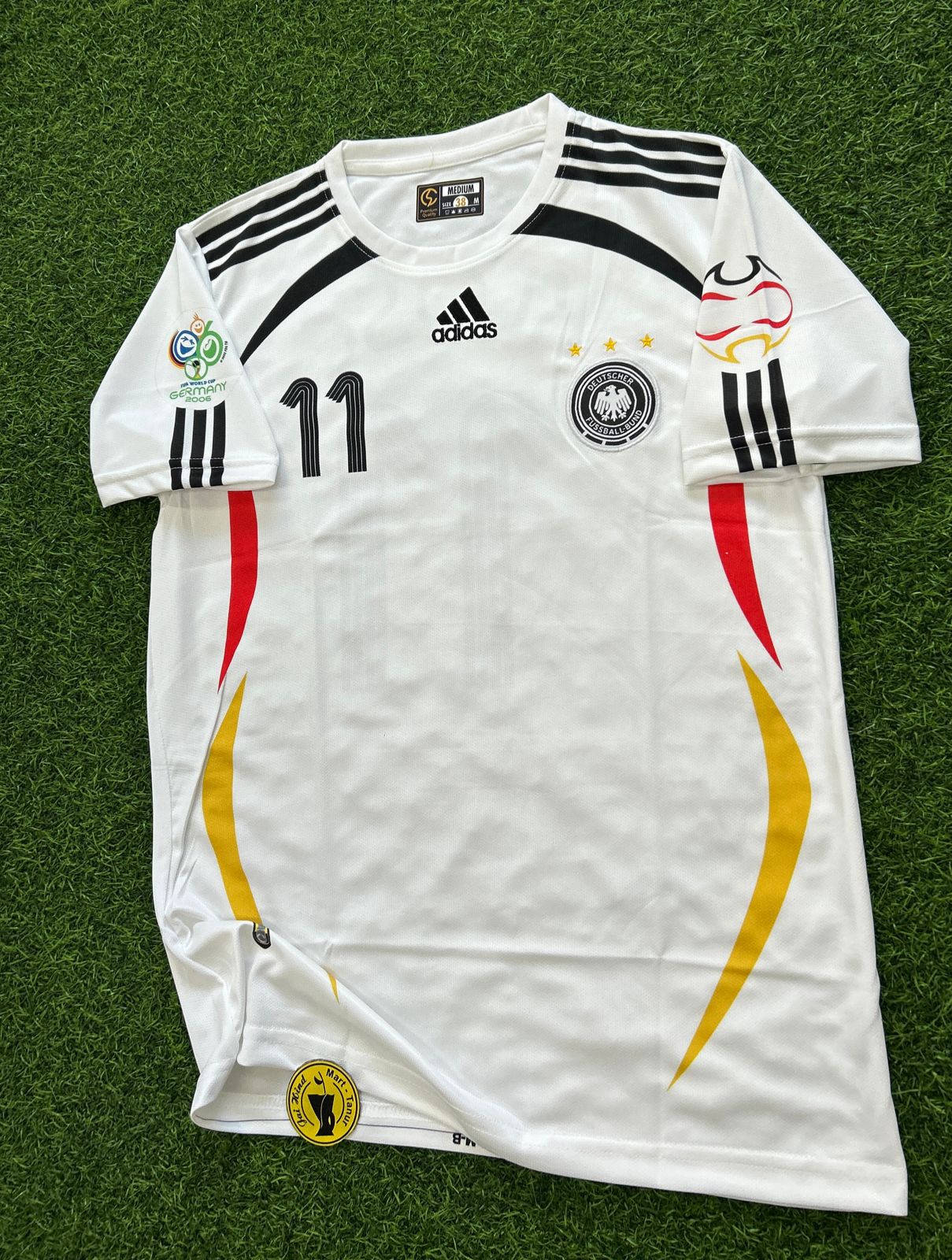 GERMANY 2006 HOME KIT, HALFSLEEVE EMBROIDERY