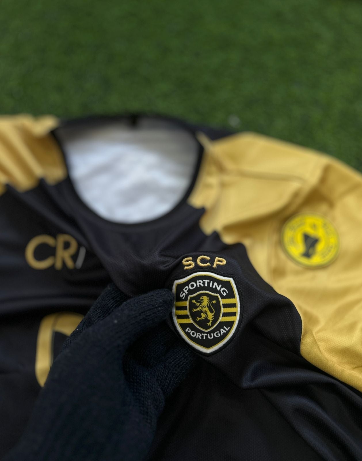 PORTUGAL 2023-24 THIRD KIT, HALFSLEEVE  EMBROIDERY