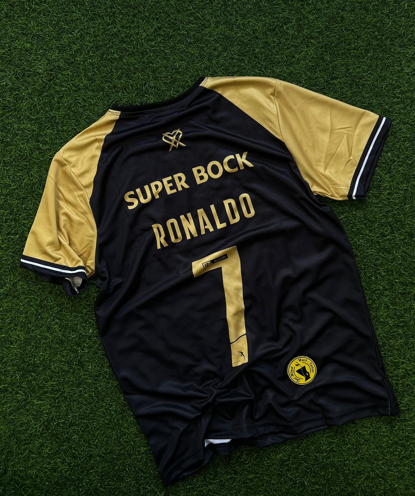 PORTUGAL 2023-24 THIRD KIT, HALFSLEEVE  EMBROIDERY