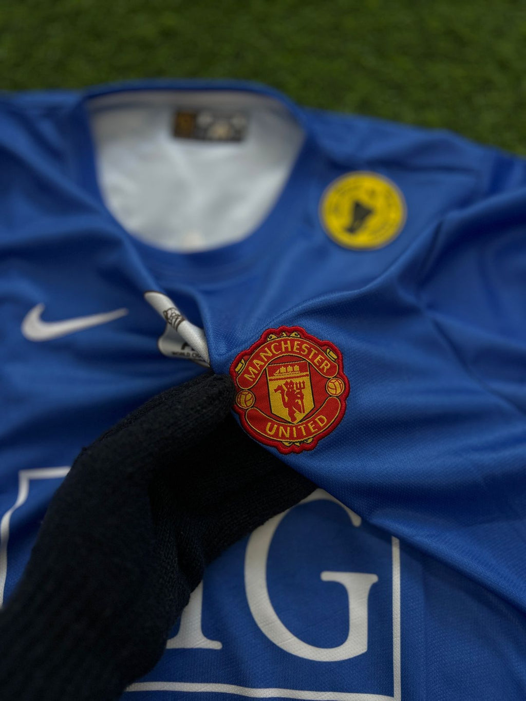 MAN UNITED 2007-08 THIRD KIT, FULLSLEEVE EMBROIDERY