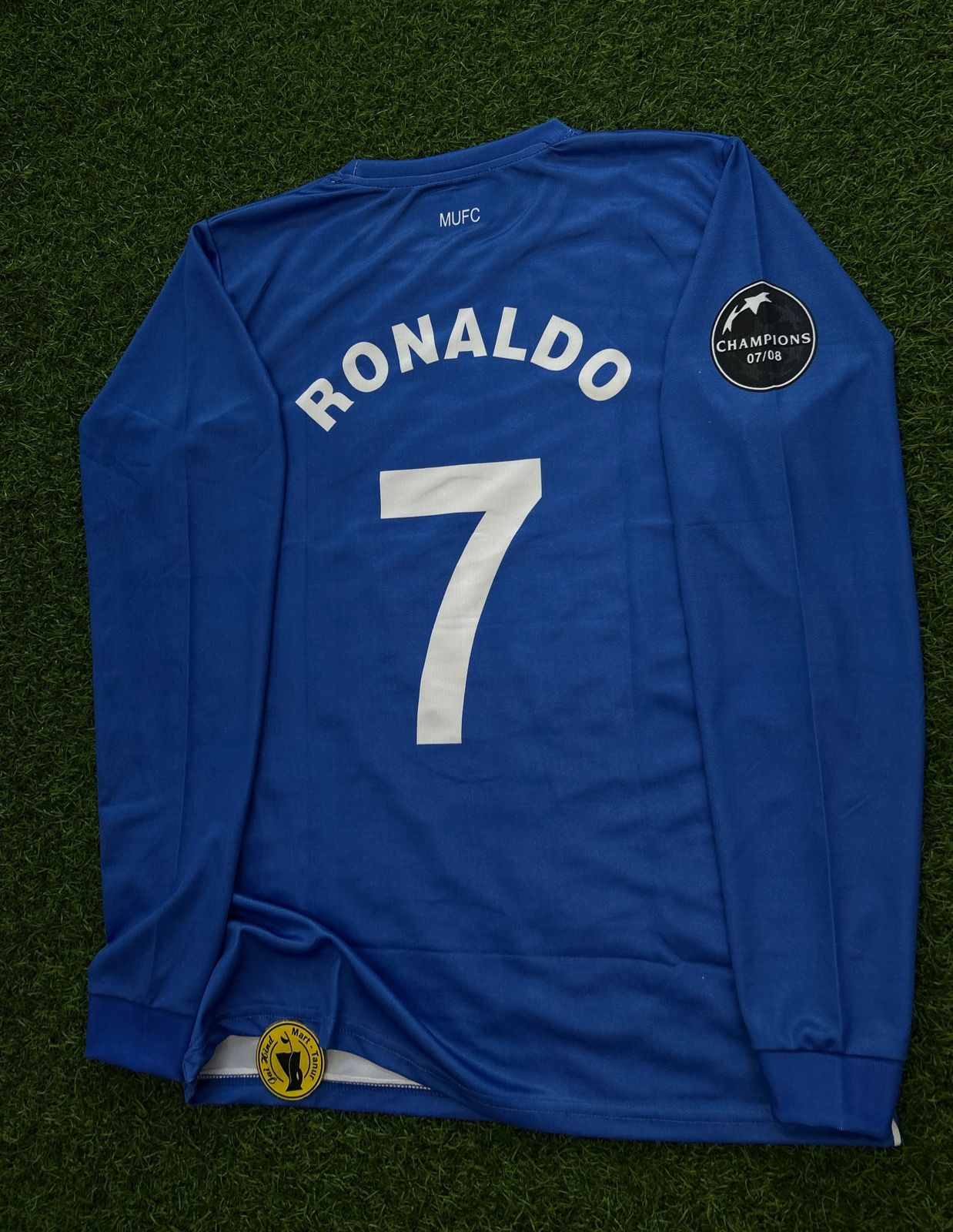 MAN UNITED 2007-08 THIRD KIT, FULLSLEEVE EMBROIDERY