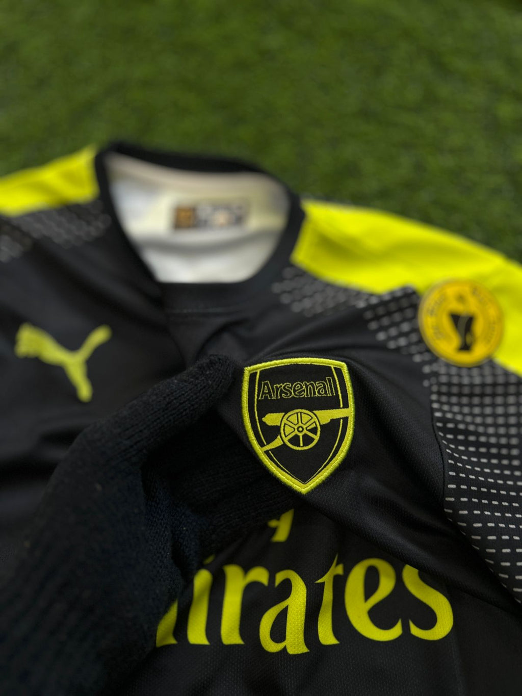 ARSENAL 2016-17 THIRD KIT, HALFSLEEVE EMBROIDERY