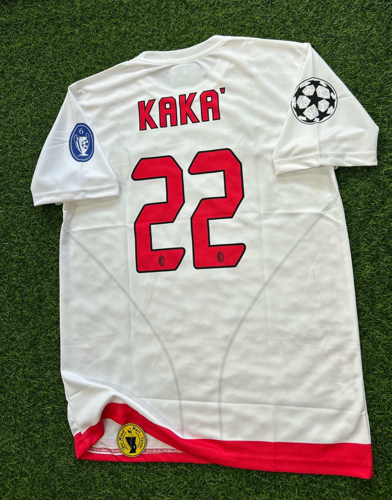 AC MILAN 2002-03 AWAY KIT, HALFSLEEVE EMBROIDERY