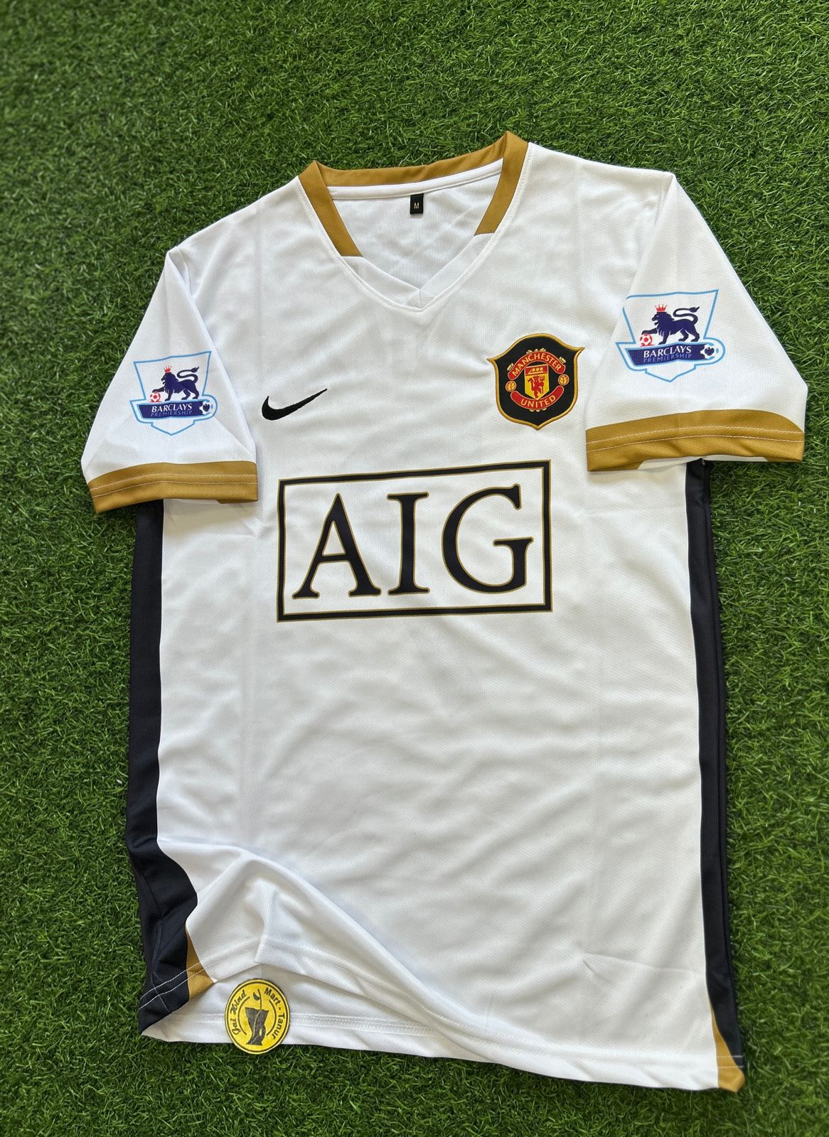 MAN UNITED 2006-07 AWAY KIT, HALFSLEEVE EMBROIDERY