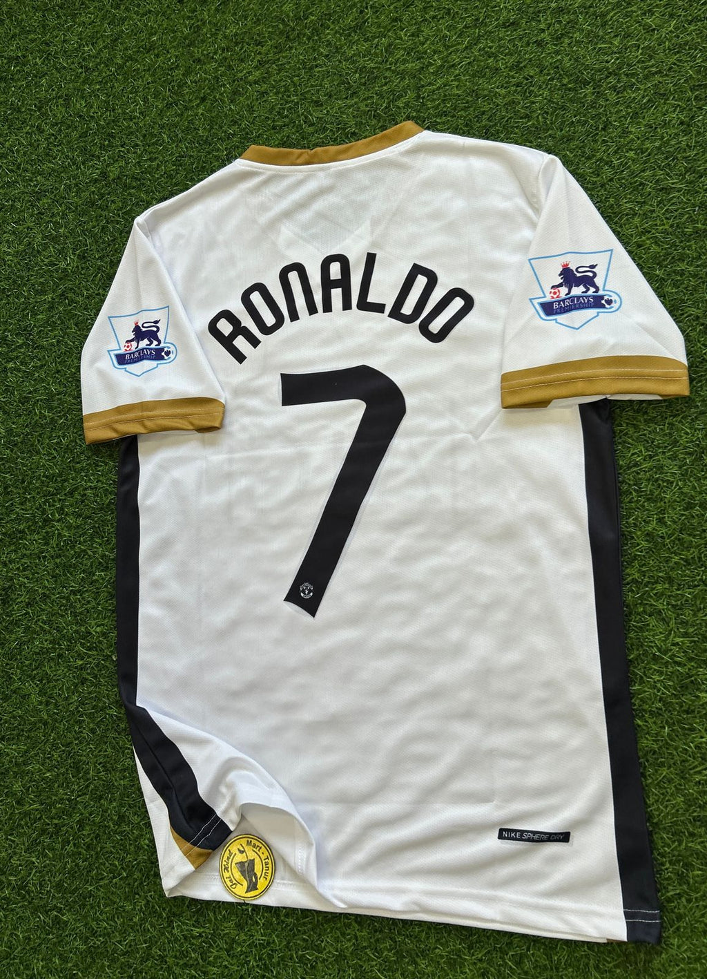 MAN UNITED 2006-07 AWAY KIT, HALFSLEEVE EMBROIDERY