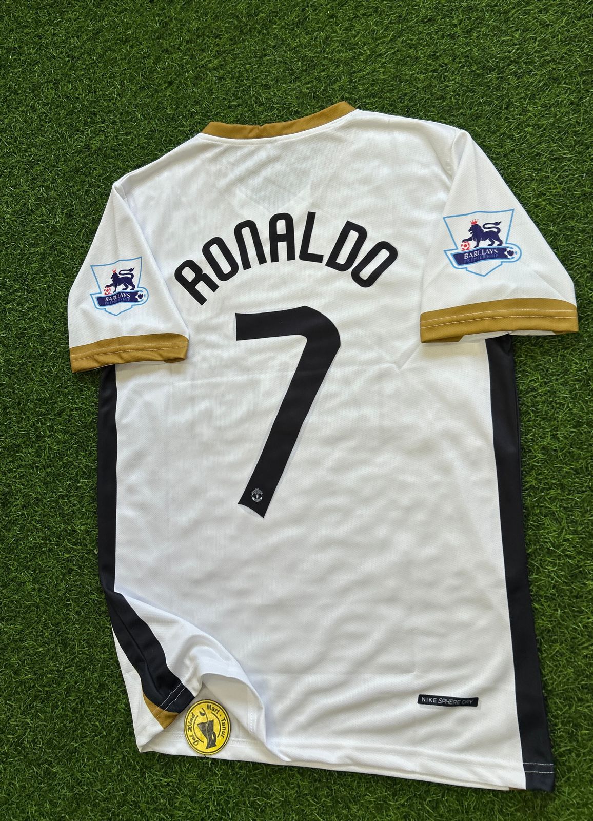 MAN UNITED 2006-07 AWAY KIT, HALFSLEEVE EMBROIDERY