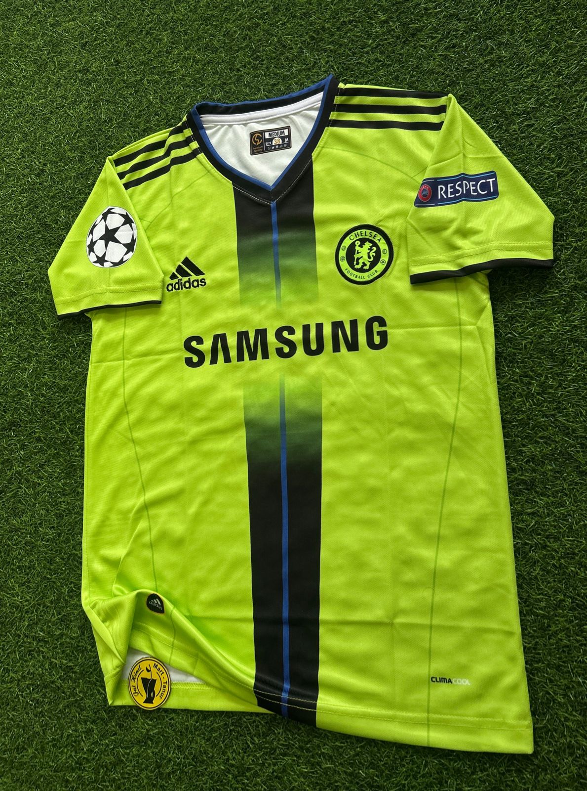 CHELSEA 2010-11 THIRD KIT, HALFSLEEVE EMBROIDERY