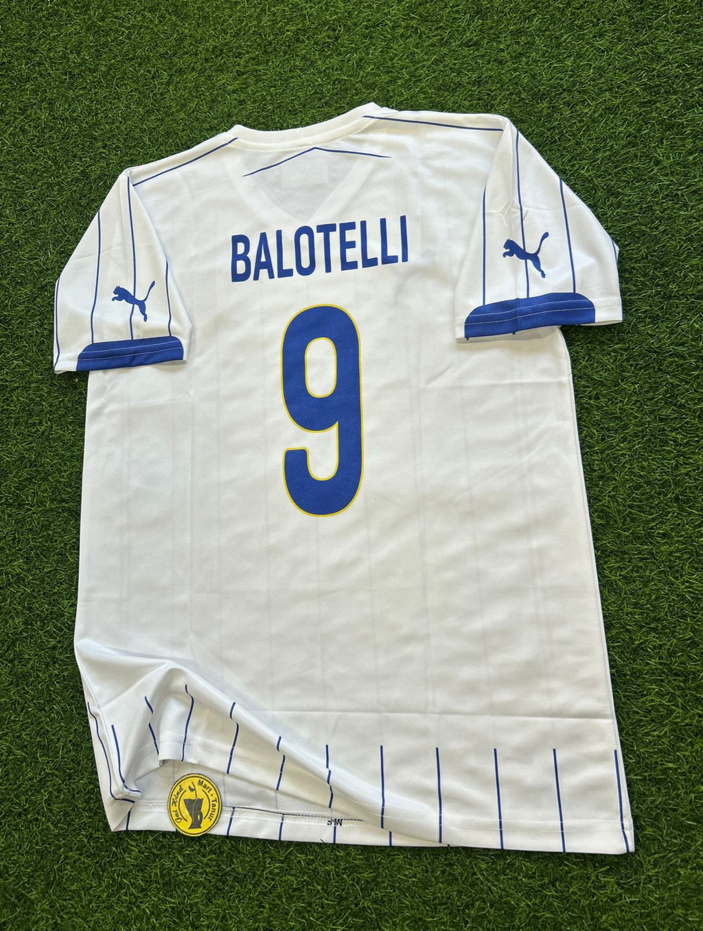 ITALY 2014 AWAY KIT, HALFSLEEVE EMBROIDERY