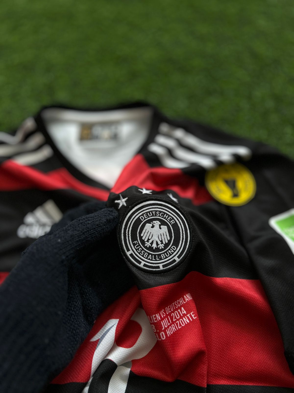 GERMANY 2014 WORLD CUP AWAY KIT, HALFSLEEVE EMBROIDERY