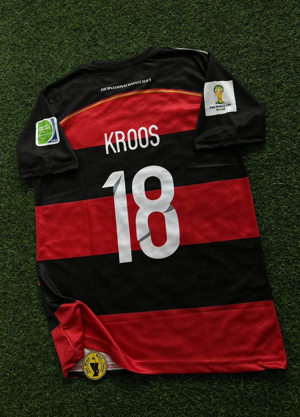 GERMANY 2014 WORLD CUP AWAY KIT, HALFSLEEVE EMBROIDERY
