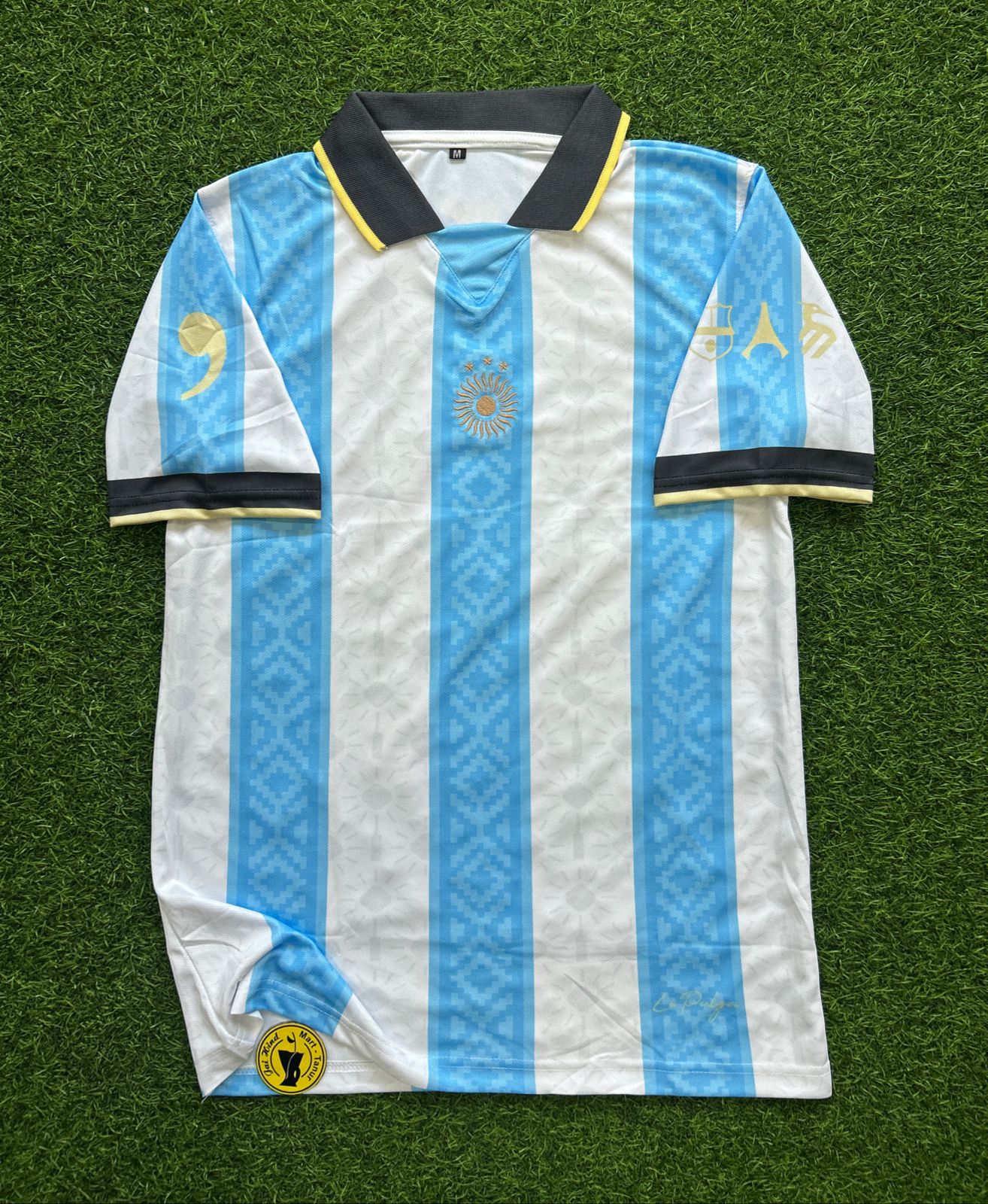 ARGENTINA SPECIAL EDITION, HALFSLEEVE POLO EMBROIDERY
