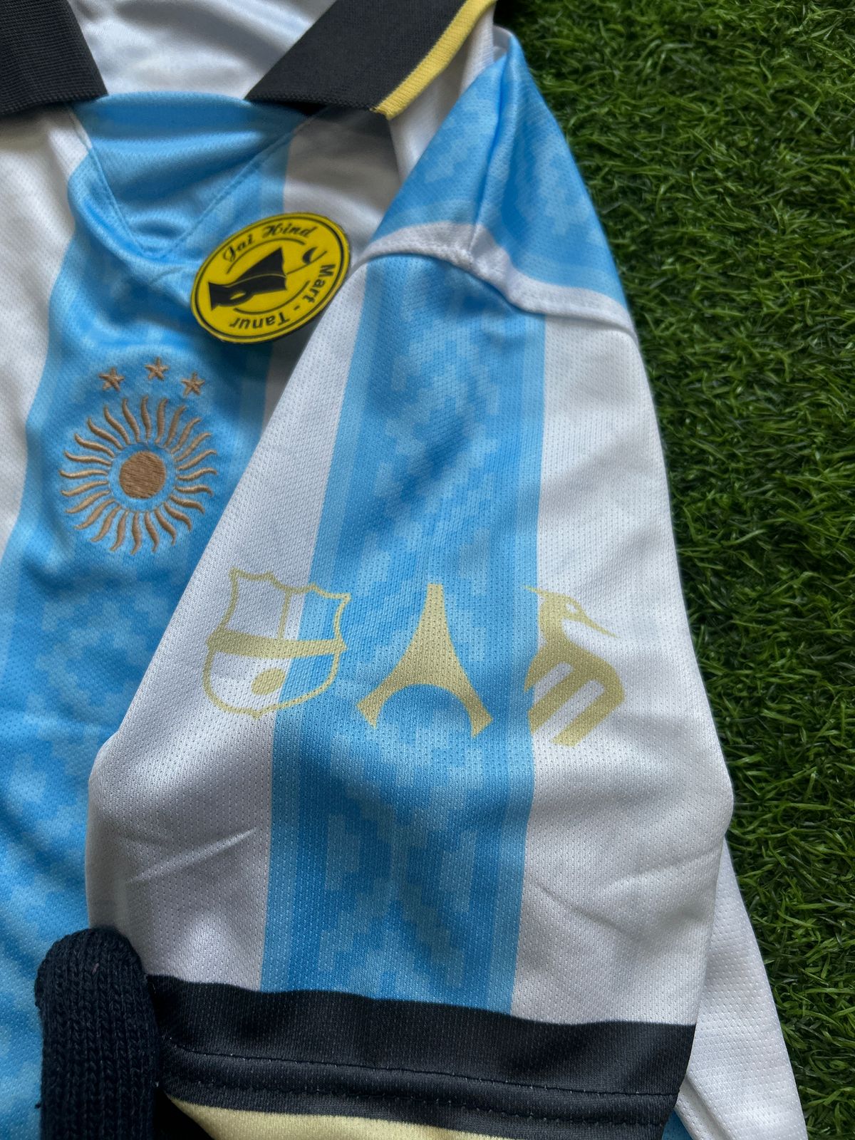 ARGENTINA SPECIAL EDITION, HALFSLEEVE POLO EMBROIDERY