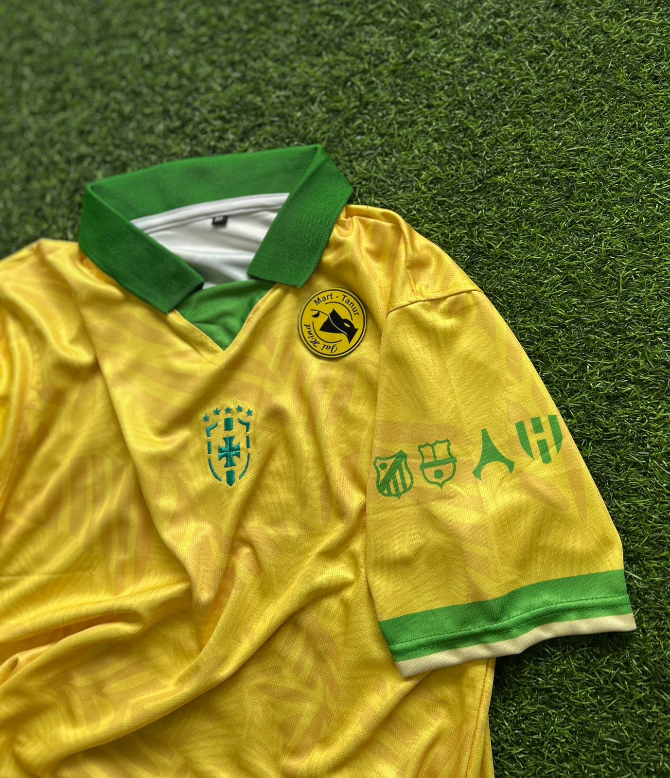 BRAZIL SPECIAL EDITION , HALFSLEEVE POLO EMBROIDERY