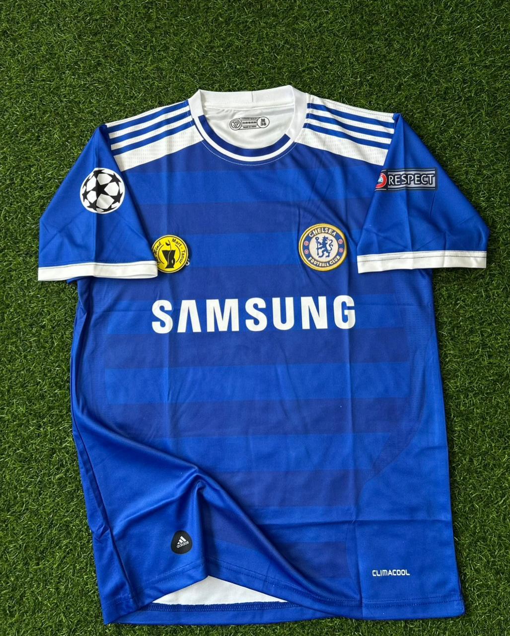 CHELSEA 2011-12 HOME KIT, HALFSLEEVE EMBROIDERY
