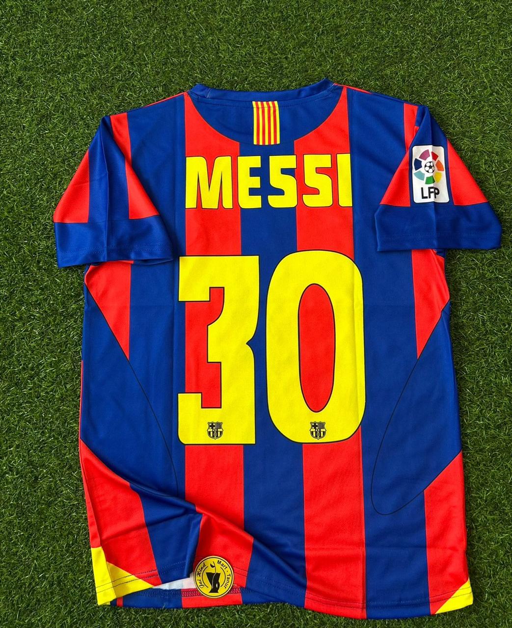 BARCELONA RETRO HOME KIT, HALFSLEEVE EMBROIDERY