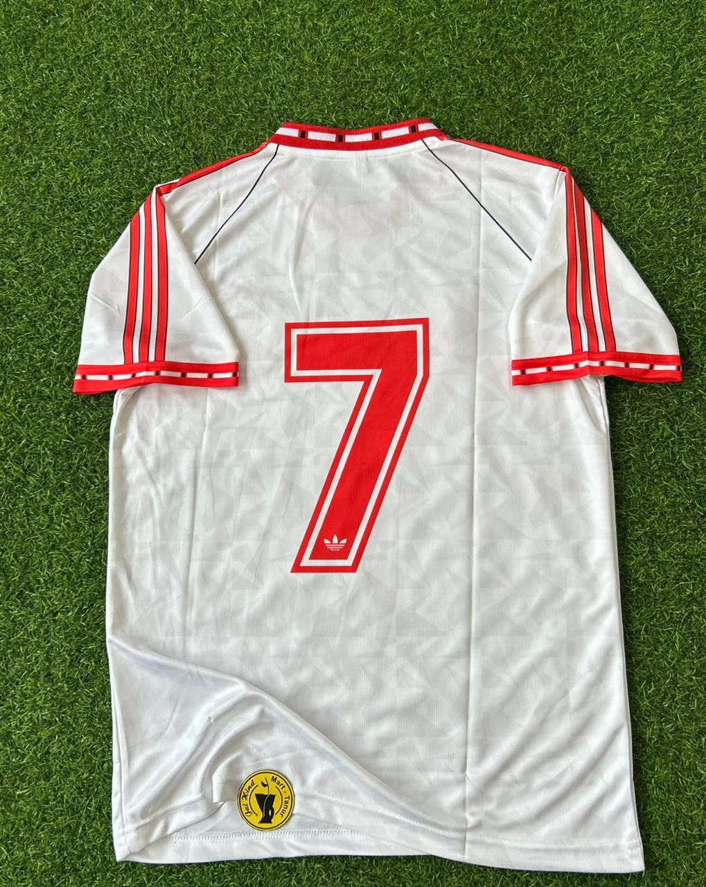MAN UNITED 1991 RETRO AWAY, HALFSLEEVE EMBROIDERY