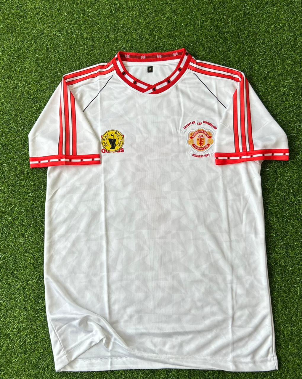 MAN UNITED 1991 RETRO AWAY, HALFSLEEVE EMBROIDERY