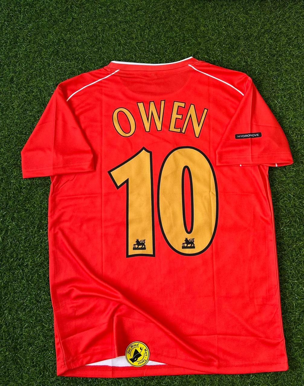 LIVERPOOL 2000-01 HOME KIT,HALFSLEEVE EMBROIDERY
