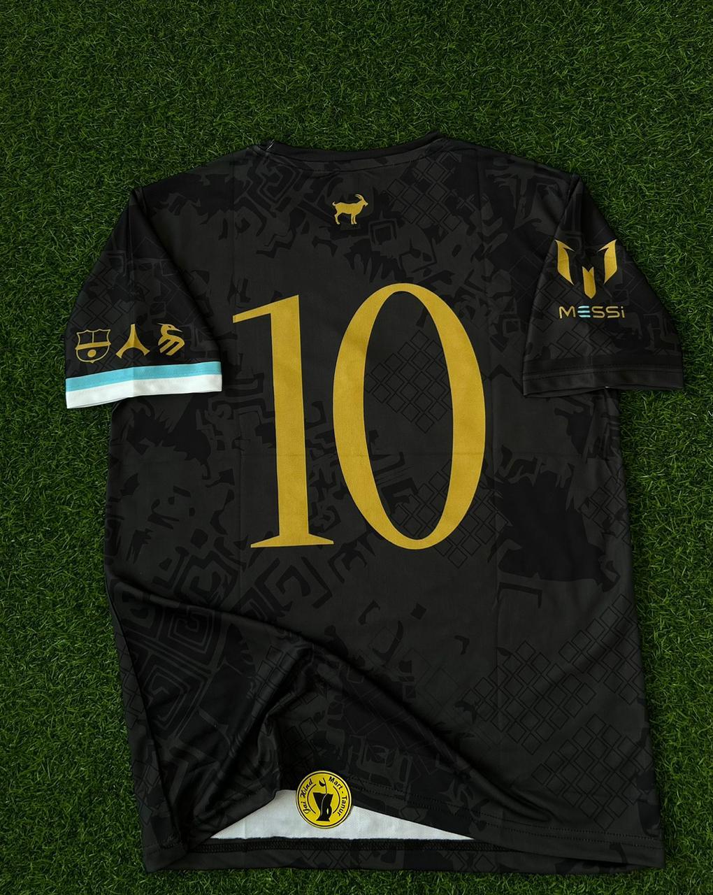 ARGENTINA MESSI GOAT VERSION, SPECIAL KIT. HALFSLEEVE EMBROIDERY